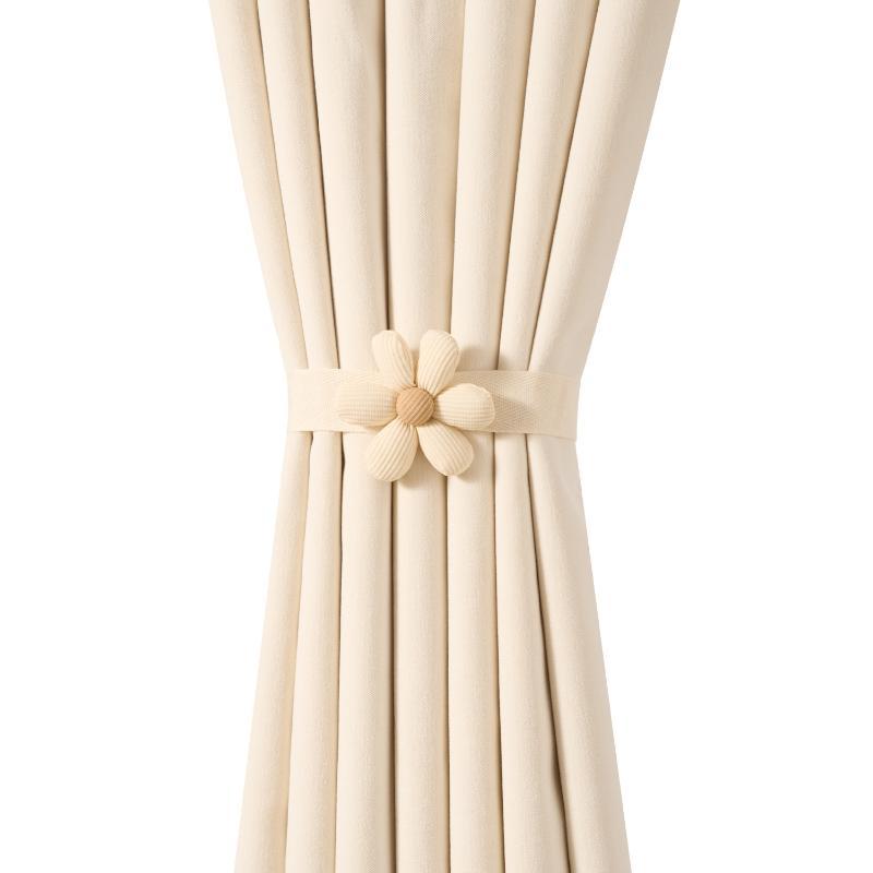 1 шт. Подхват для штор Цветок Магнитная пряжка для оконных штор Веревка для штор Связка Для спальни Гостиной Домашний декор