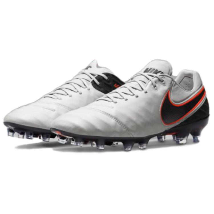 Nike Футбольные бутсы Tiempo Legend 6 Удобные и легкие, нескользящие, износостойкие, унисекс, Белый Черный 819177-001