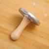 Wooden Handle Cookie Pressing Mold DIY Cookie Press Cutter Zinc Zinc Zinc Alloy Biscuit Mold  Pastry