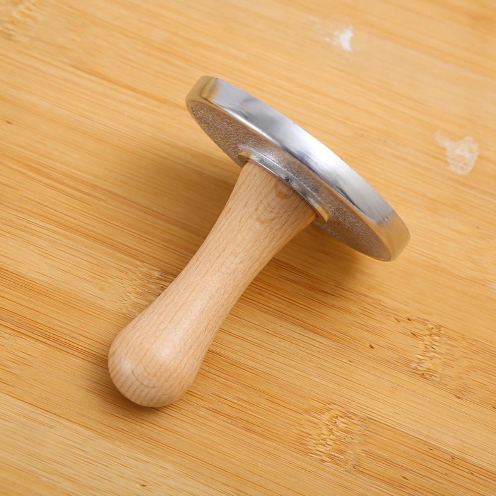 Wooden Handle Cookie Pressing Mold DIY Cookie Press Cutter Zinc Zinc Zinc Alloy Biscuit Mold Pastry
