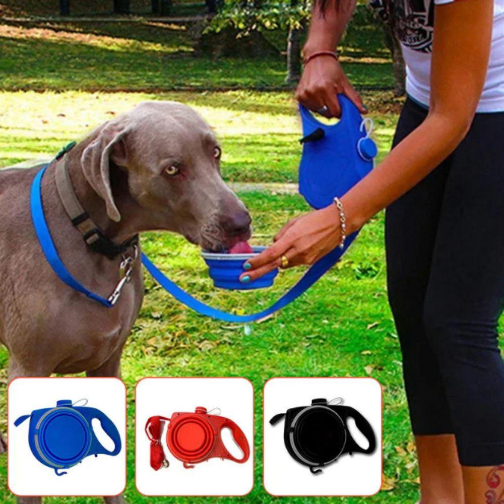 Detachable Dog Traction Rope Plastic Handheld Dog Leash Retractable Dog Leash For Outdoor Walking