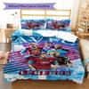  Pattern Bedding Quilt Set Quilt Cover Pillowcase Home Decoration Birthday Gift (1 * duvet cover + 2 * pillowcase, without core)