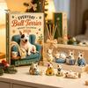 Christmas Decoration for Home Everyday Bull Terrier Advent Calendar 2026, 24 Day Countdown with Acrylic Ornaments, Decorative Holiday Collectible Dog