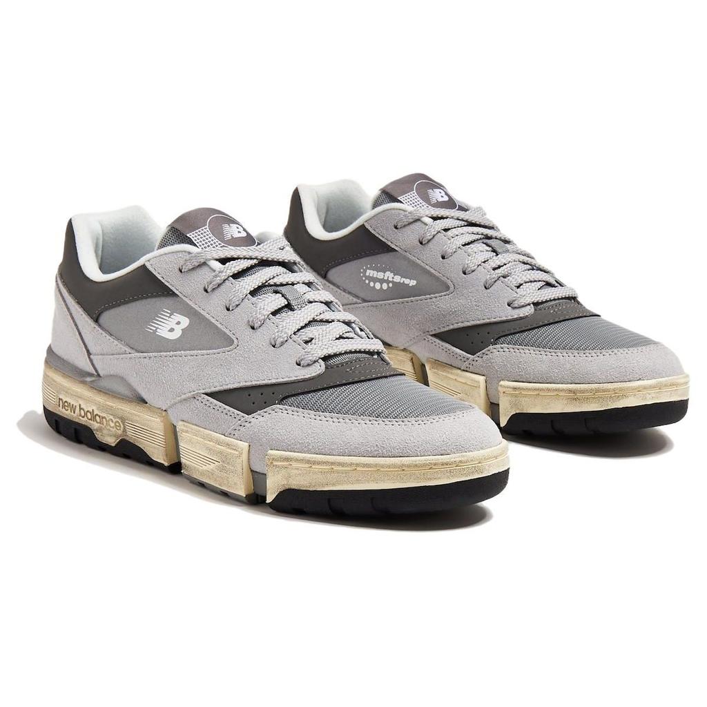 MSFTSrep x New Balance 0.01 Серые Мужские Кроссовки Белые CTJSGR