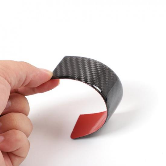 Carbon Fiber Tailgate Door Handle Bowl Cover Trim  For Ford Ranger 15-21