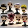 10 см Фигурки Stranger Things Коллекция Одиннадцать/Макс/Стив/Ахой Персонажи Виниловые Модели Коллекционные Игрушки Развлекательные Игры Безопасные Веселые Для Детей