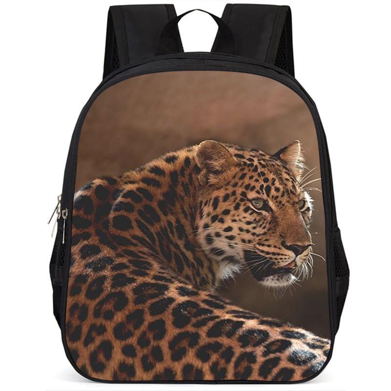 15-inch Kids Lightweight School Backpack Boys Girls Large Capacity Oxford Fabric Daypack With Ergonomic Straps