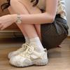 Уродливые милые нишевые спортивные туфли женские туфли 2025 новые весна и лето сетка взрыв студенческие альпинистские повседневные кроссовки