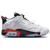 Air Jordan 6 Retro Low Golf Белые инфракрасные кроссовки унисекс Infrared-23 Черные DV1376-106