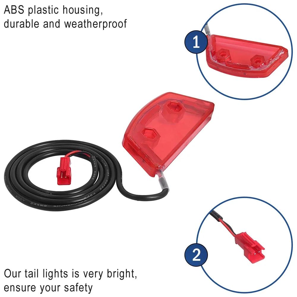 Комплект задних фонарей на заднее крыло для электроскутера Kugoo KuKirin G2 MAX Kickscooter Rear Mudguard Tail Light Accessories Parts