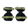 Outdoor Hard Shell Thin Hook Loop Closure Professional Protection Hard Shell Knee Pads Pair  Sports Training Tactical Knee Pads