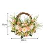 Artificial Wreath Simulation Garland Door Hanging For Wedding Home Christmas Decoration