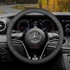 Leather Car Steering Wheel Cover for Mercedes Benz G500 A180 W204 W205 W210 GLC W212 W124 W219 W203 W202 W447 W169 Accessories