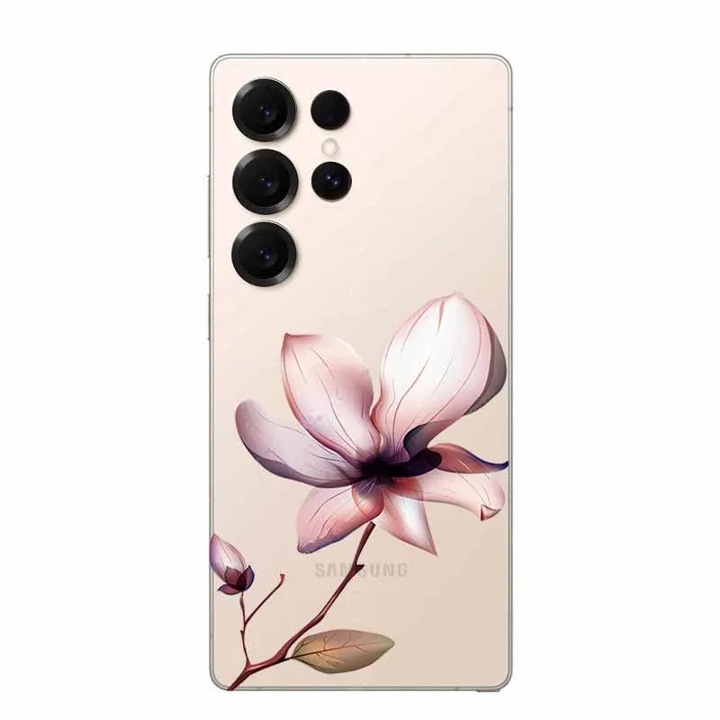 Clear Case For Samsung S25 Ultra 5G Case Clear Back Cover Animal Painting Soft Bumper For Galaxy S25Ultra Transparent Soft Funda