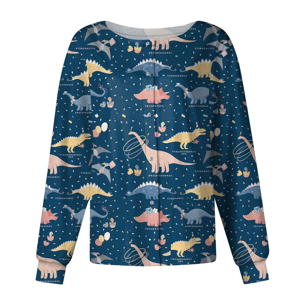 Женский однобортный защитный комбинезон с длинным рукавом и карманом, рабочий воротник-стойка, кардиган, куртка, топ