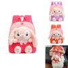Adorable Rabbit Plush Backpack For Girls With Breathable Lightweight Durable Design