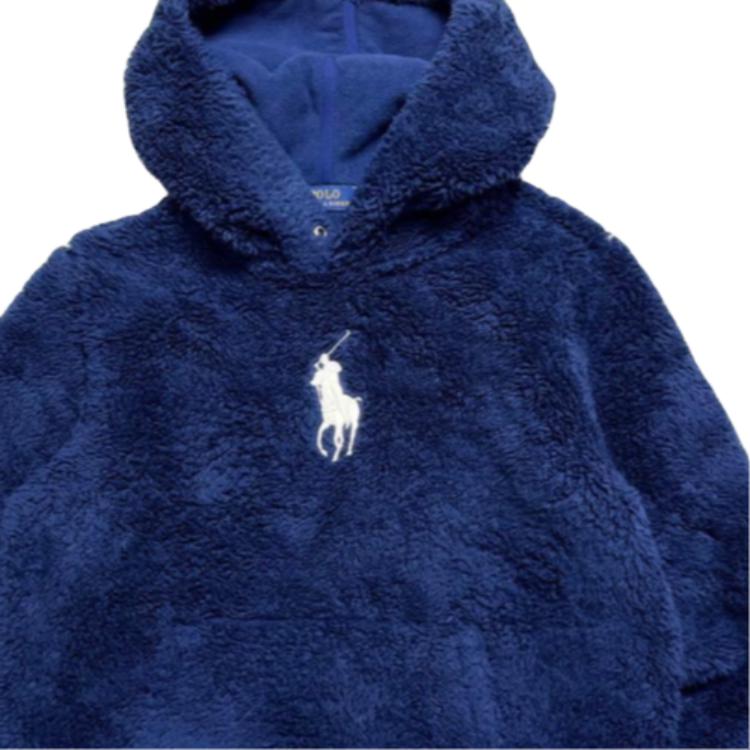 Худи с вышивкой Big Pony из плюша Polo Ralph Lauren Женские худи 211832518-001