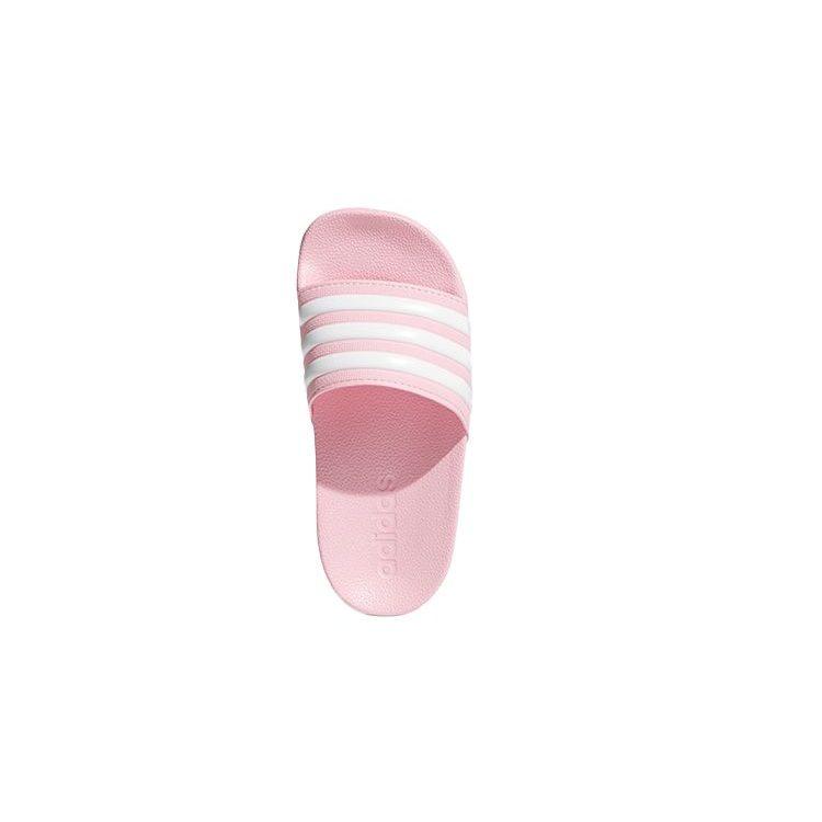 adidas ADILETTE SHOWER Нескользящие Защита от ударов Детские Уличные Шлепанцы Белый Розовый G27628