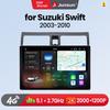 Junsun V3 Plus 2K Android 13 Беспроводной CarPlay Android Auto Интеллектуальные системы для автомобиля Для Suzuki Swift 2003 - 2010 7870 Авторадио