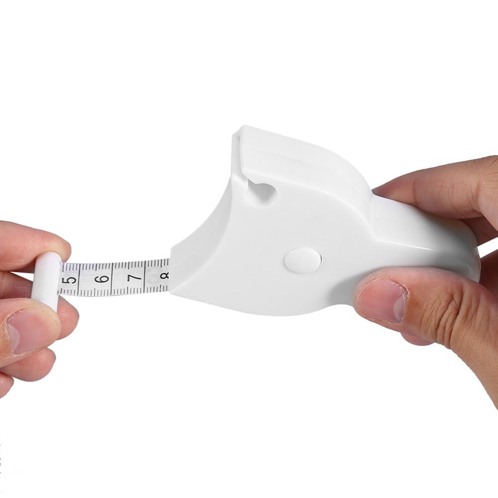 2pcs Direct Reading Body Measuring Tape Automatic Retractable Tape For Fitness Weight Loss