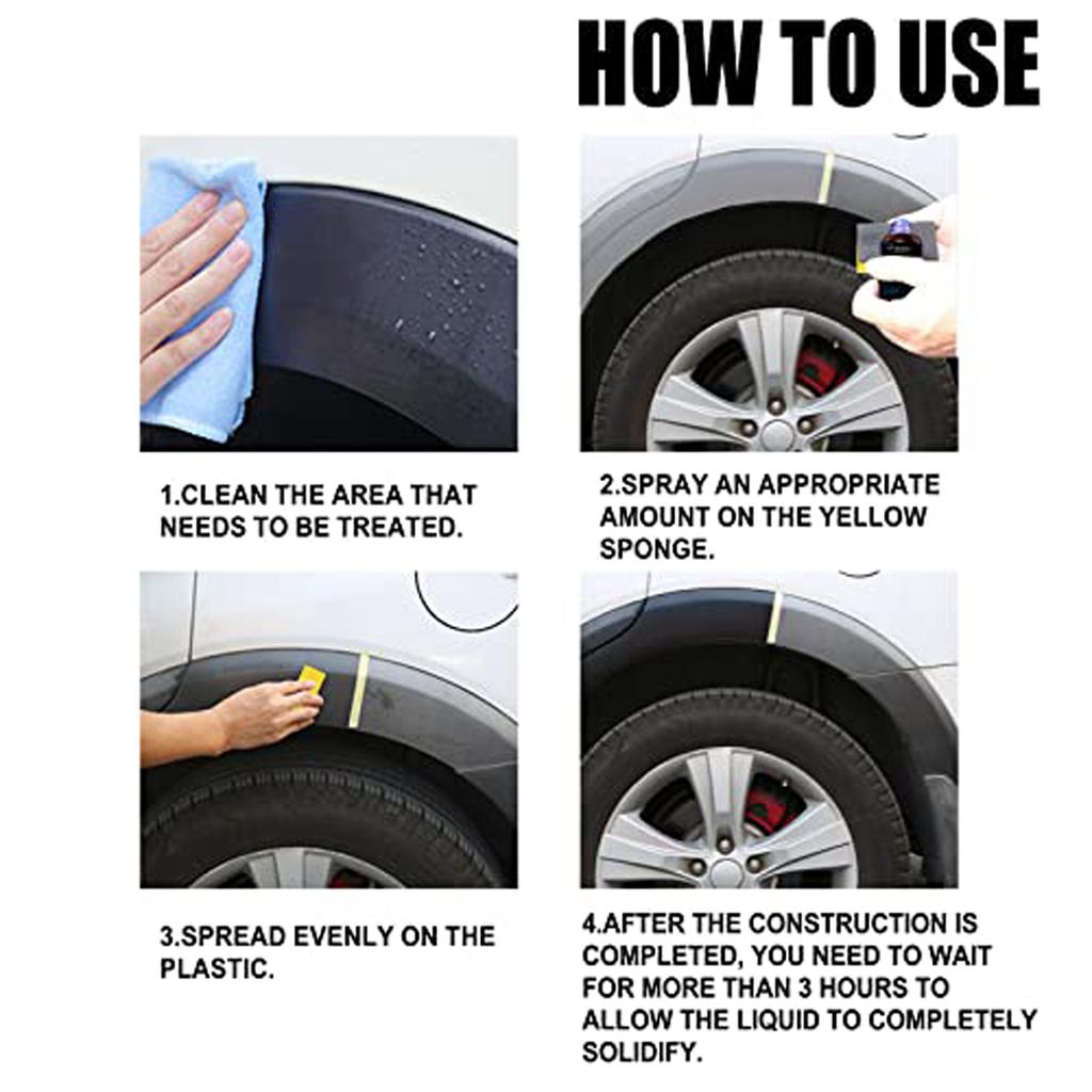 Автомобильный пластик Лучшие детали интерьера приборной панели Кожаная поверхность Воск Пыленепроницаемая глазурь Чистящая жидкость Многоцелевое применение Глубокая 50 мл