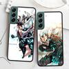 Кайдзю Нет. 8 Аниме чехол для телефона Samsung A14 A24 A34 A54 A03S A04S A13 A23 A33 A53 A73 A70 A50S A30 A40 A71 A51 A41 A31 A20E A21 A20