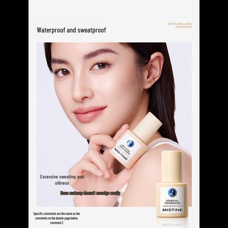 Mistine Blue Shield Long-Lasting Concealing Foundation