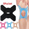 5Pcs Precut Kinesiology Tape For Knees – Elastic Knee Support & Stability, Pain Relief – Waterproof, Breathable