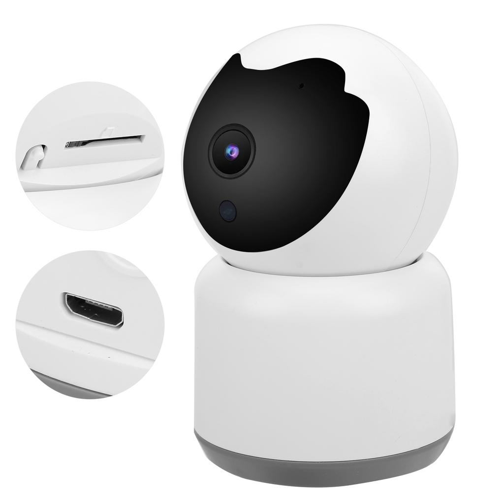 Smart Security Camera 3MP 2.4G WiFi Pan/Tilt IR LED AI Human Motion Detection Indoor Cam for TUYA