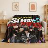 Kpop Stray Kids Музыкальная Звезда Фланелевое Одеяло Мягкое Теплое Плед для Спальни Гостиной Кровати Путешествий Кемпинга Пикника Подарок