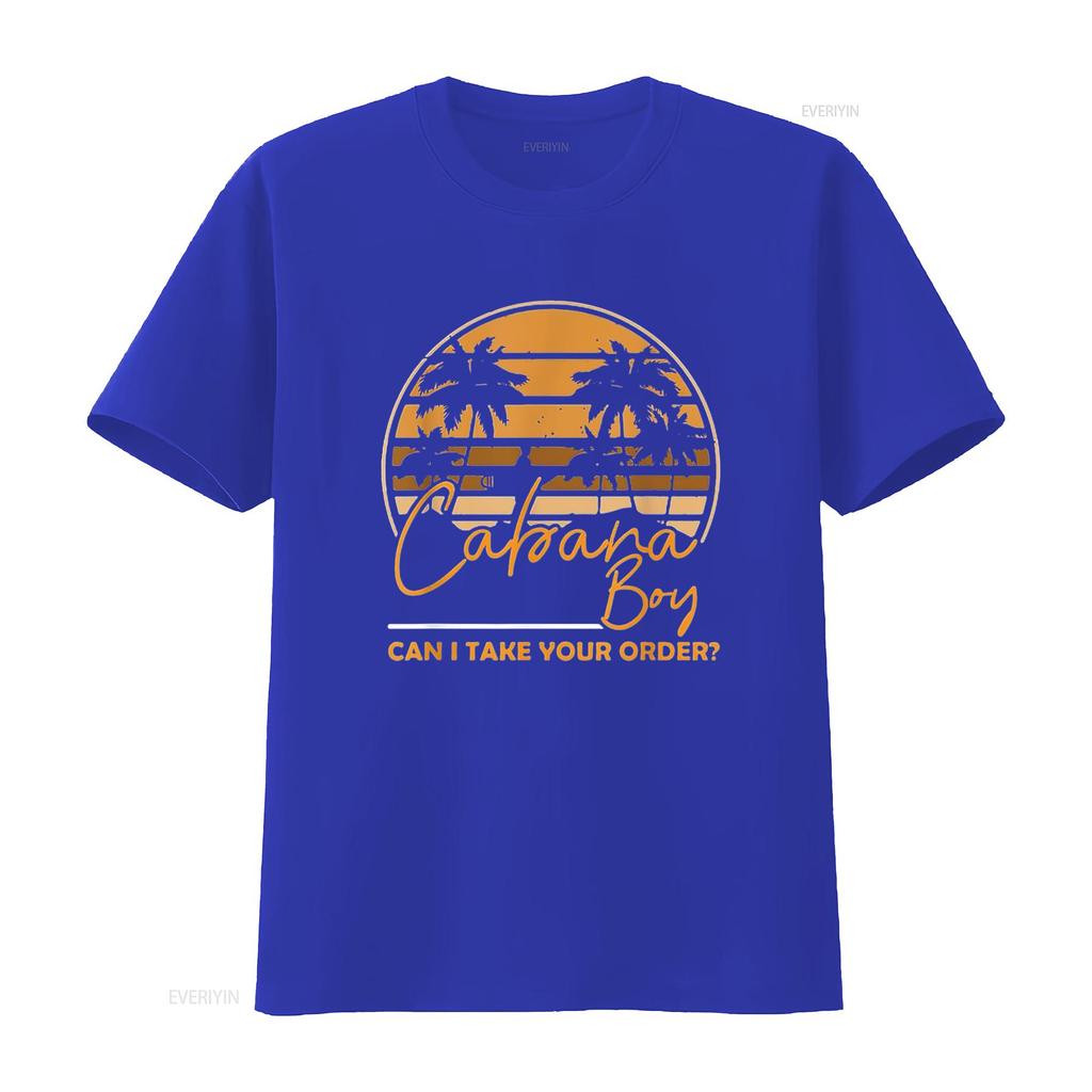 Mens Cabana Boy Beach Pool Cruise Vacation Party Funny T Shirt White X Large vintage Washed Comfortable graphic