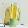 470ml 2-in-1 Oil Dispenser Food Grade BPA Free Leak Resistant Large Capacity Oil Sprayer Storage Bottle with Handle