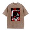 Black Clover Manga Tshirt Asta Anime T Shirt Men Women Vintage Wash Cotton Tee Summer Short Sleeve ONeck Tshirt Clothing