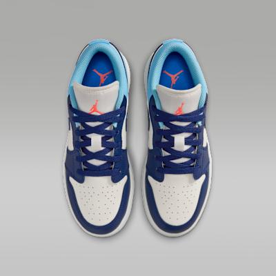 Jordan 1 Низкий Парус Синий Хвоя (GS)