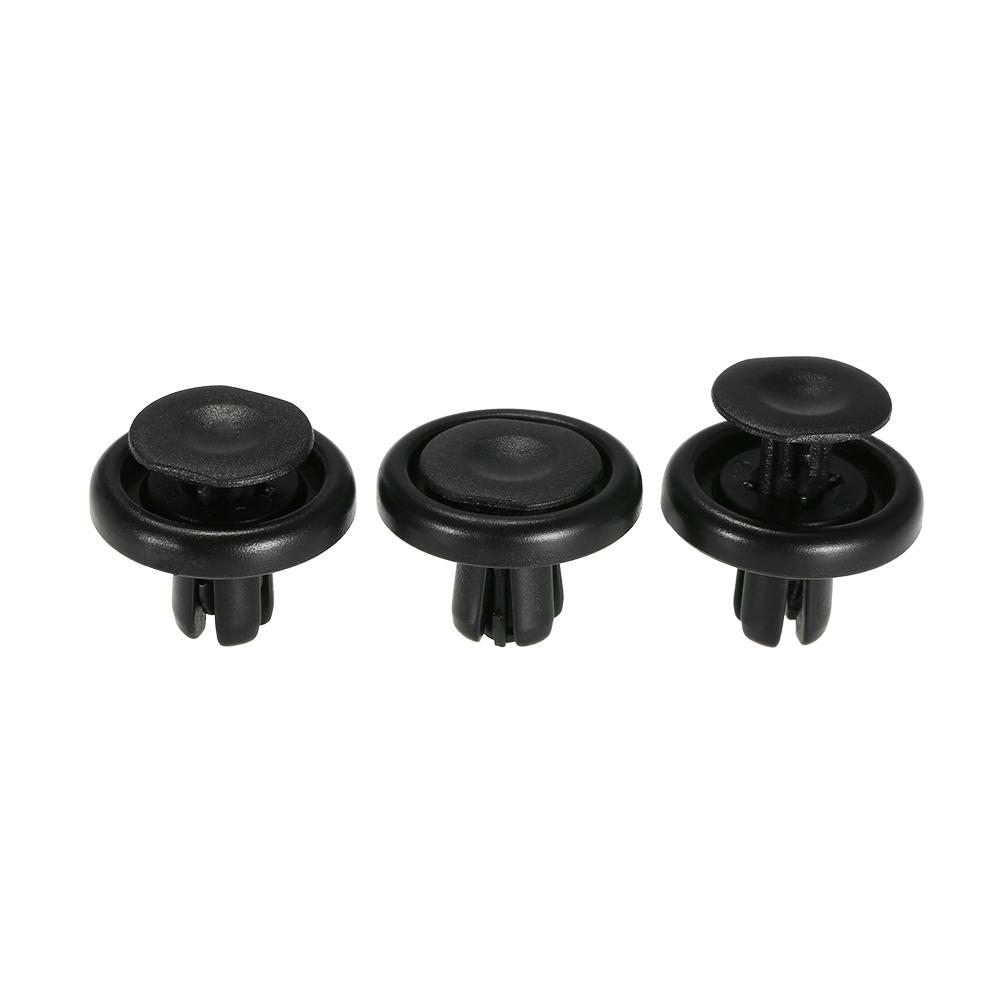 Автомобильные крепежные зажимы, 50 шт., пластиковые фиксаторы, автомобильные канцелярские заклепки, зажимы для отделки, универсальные