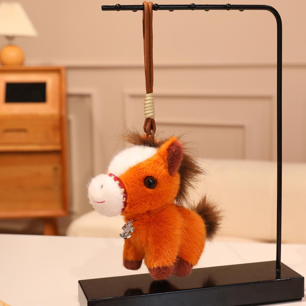 Год Лошади Длинная Плюшевая Кукла с Наполнителем из PP Хлопка для Праздничного Декора Подарок