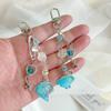 Shark Charm Keyring Refreshing Beaded Phone Chain Marine Shark Keychain High-Quality Keychain Bag Pendant For Keys Car Keys