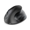 Ergonomic Vertical Wireless Quiet Dual 6 3 DPI Compatible with PCs and Tablets Black Mouse, Design, Bluetooth/2.4G Mode, Optical, Type-C Rechargeable,