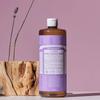 Dr. Bronner's Castile Soap Cleanser 950 Lavender - All-in-One Vegan Oil Body Cleanser