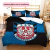 FSV Frankfurt Pattern Bedding Quilt Set  Home Decoration  Gift (1 * duvet cover + 2 * pillowcase  without core).xwn