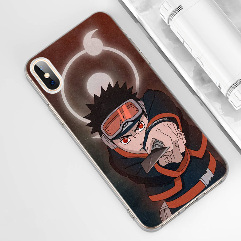 Чехол DT13 Naruto Anime для Samsung A04 A14 A23 A34 A54 M23 M33 M52 M53 Realme 10 9 C30S C35 C55 VIVO Y02S Y21 Y33S Y51 X80 Pro Прозрачный чехол
