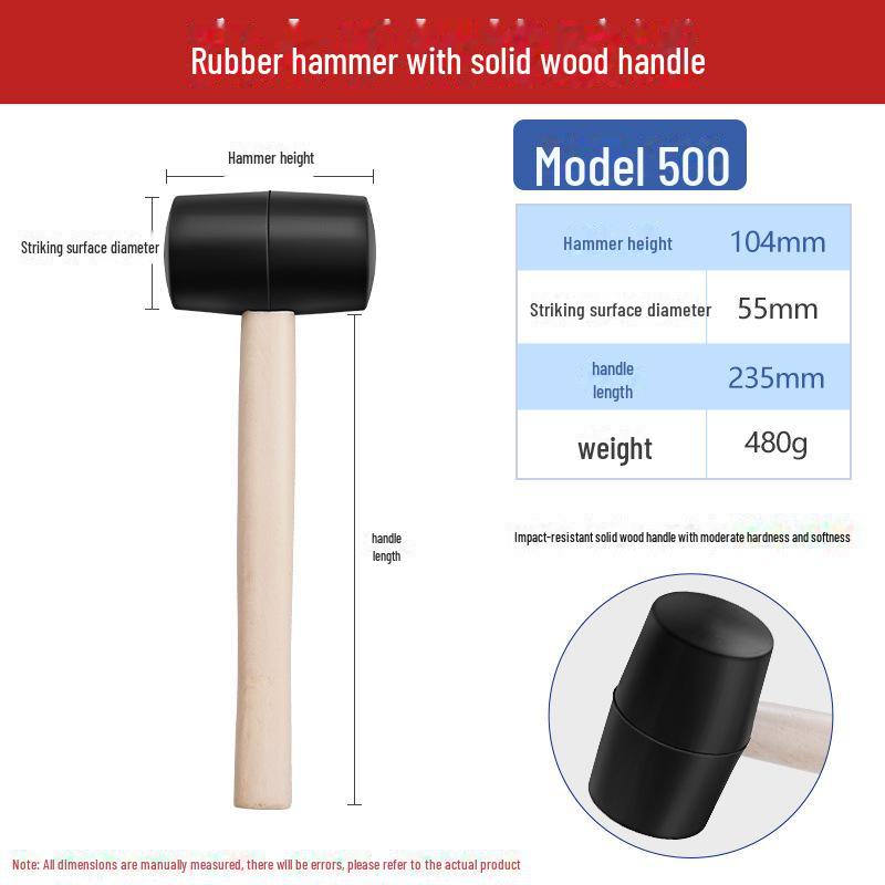 Многофункциональный резиновый молоток для укладки плитки и напольных покрытий