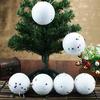 6PCS Christmas Snowball Foam Balls Party Ornaments Xmas Tree Hanging