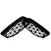 2PCS Auto Kidney Grille Replacement Meteor Grill for BMW E90 E91 3 Series 2009-2012 Front Diamond Racing Grills Car