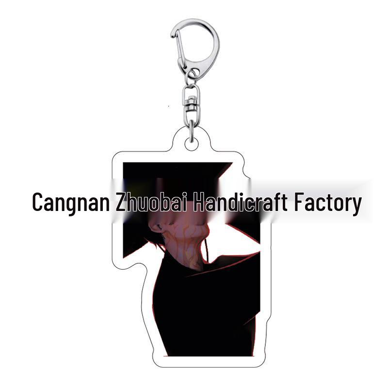 K-pop Брелок для ключей с женской группой «Охотники на демонов»: Милый акриловый брелок для школьной сумки Lumi, Zoe, Mira & Qin Yu