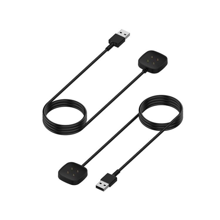 For Fitbit Versa4 Watch Magnetic Charging Cable Length: 1m