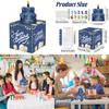 Birthday Number Blue Gift Box For Anniversary Celebrations And Event Decor