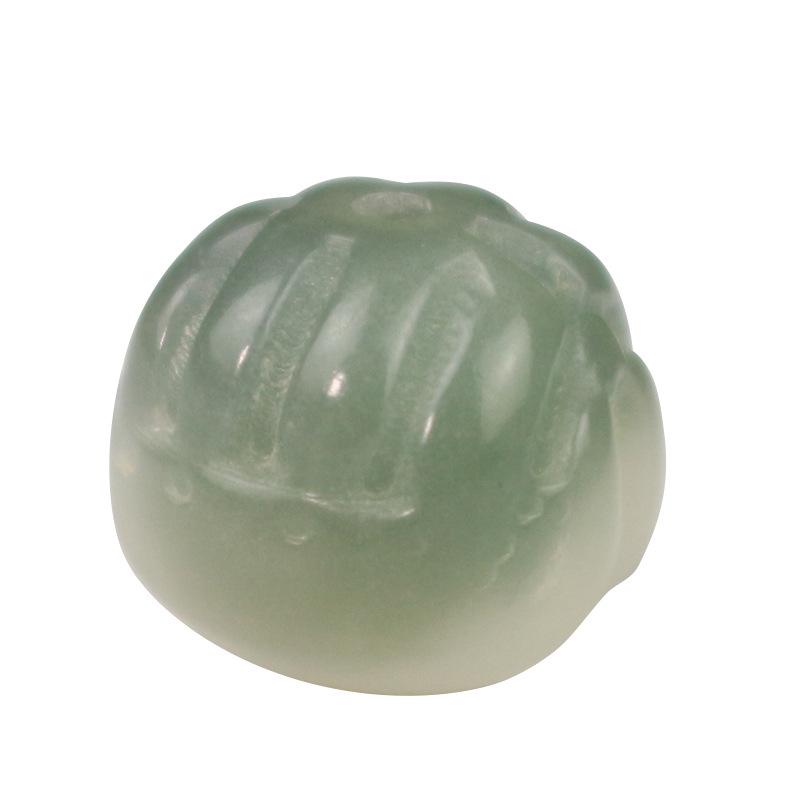 Бусины из корня бодхи с ручной резьбой в виде руки Будды - Разделительные бусины для браслета DIY с дизайном плавающего цветка