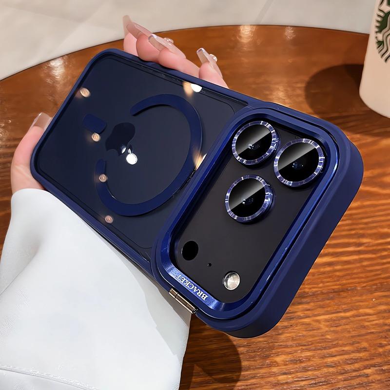 Для Magsafe Держатель камеры Ремешок Чехол для iPhone 17 16 Pro Max Air 14 15 Plus 11 12 13 Пленка для объектива Ремешок на запястье Прозрачный чехол