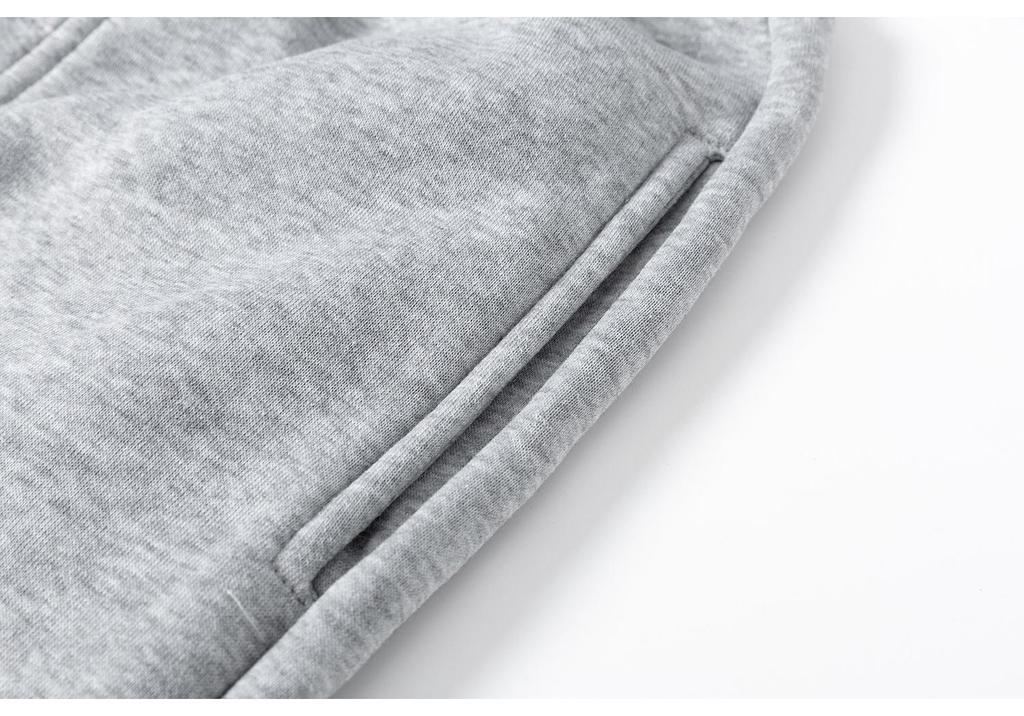 Unisex Solid Color Hoodie & Sweatpants Set - Autumn/Winter Casual Sportswear